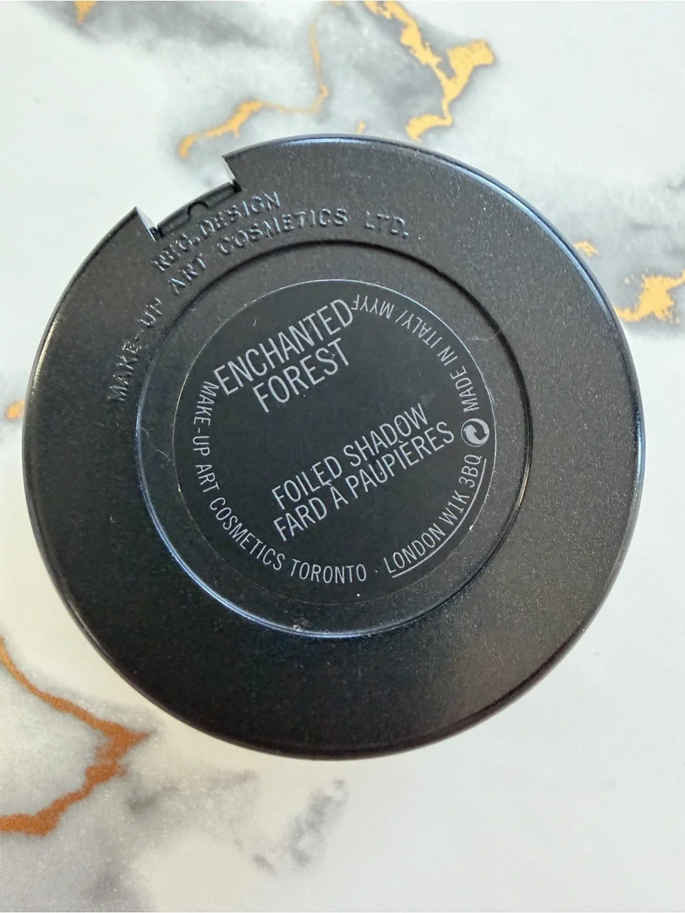 MAC Cosmetics Foiled eyeshadow in Enchanted Forest Discontinued HTF! NWOBox